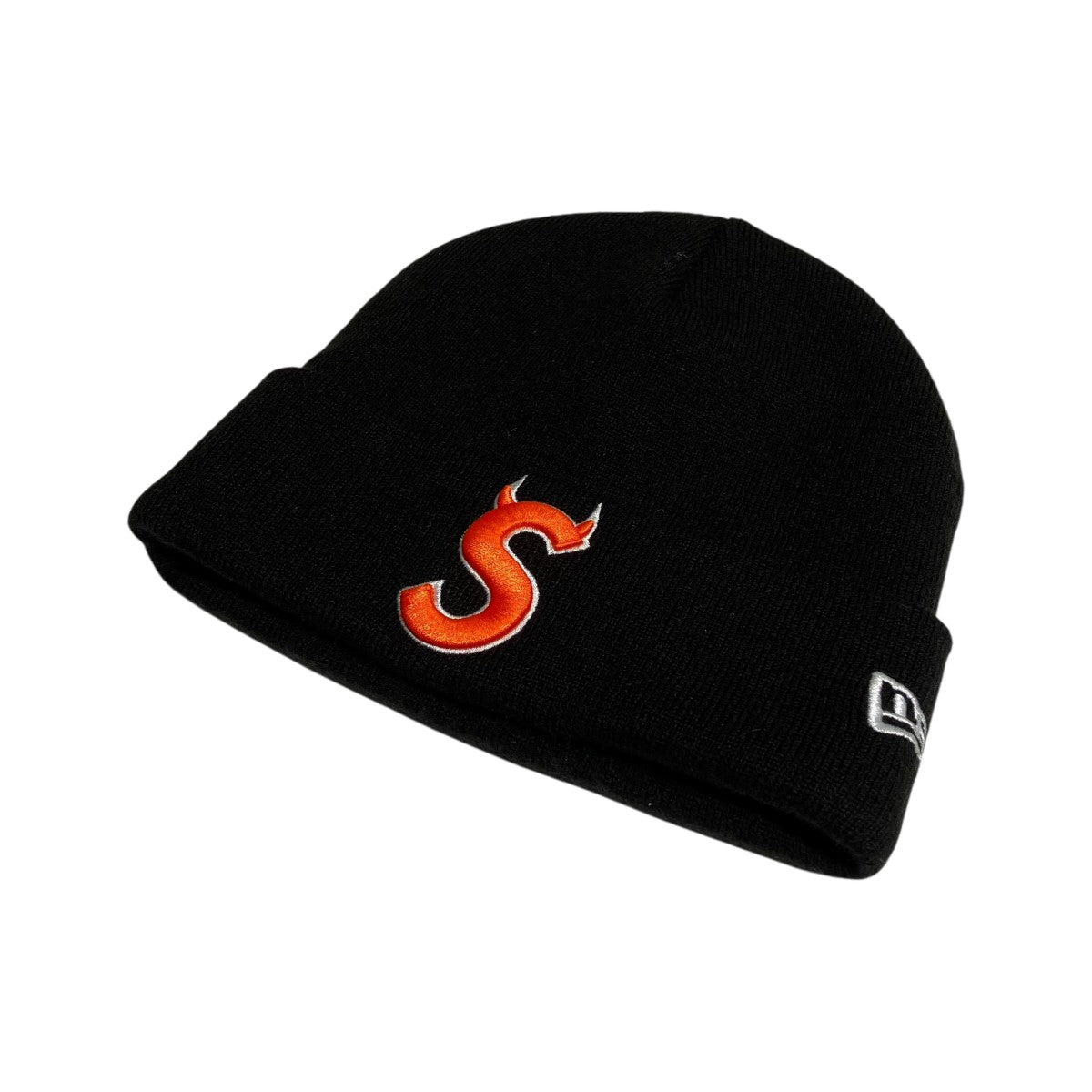 Supreme 26SSSLOGOニット帽 古着・中古-1枚目のアイテム画像