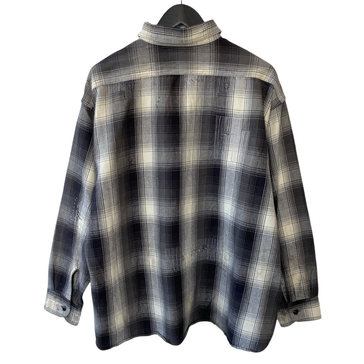 SAINT MICHAEL ×BerBerJin FLANNEL SHIRT長袖シャツSM-HR1-0000-CV52 古着・中古-3枚目のアイテム画像