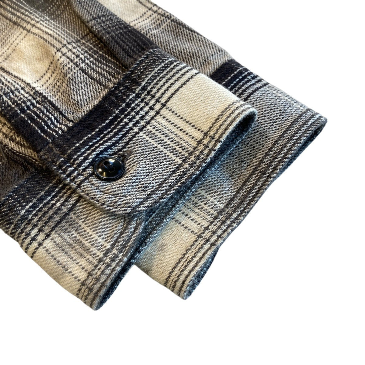 SAINT MICHAEL ×BerBerJin FLANNEL SHIRT長袖シャツSM-HR1-0000-CV52 古着・中古-4枚目のアイテム画像