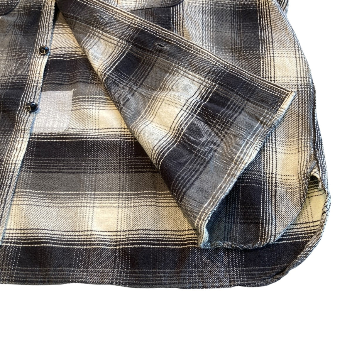 SAINT MICHAEL ×BerBerJin FLANNEL SHIRT長袖シャツSM-HR1-0000-CV52 古着・中古-5枚目のアイテム画像