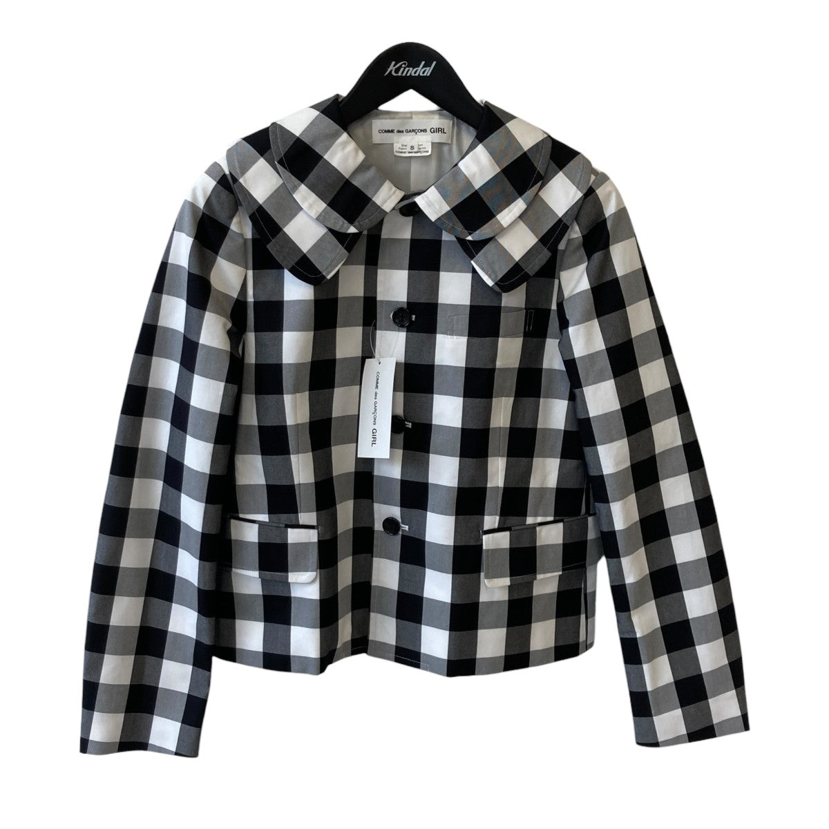 COMME des GARCONS(コムデギャルソン) ギンガムチェックジャケットNQ