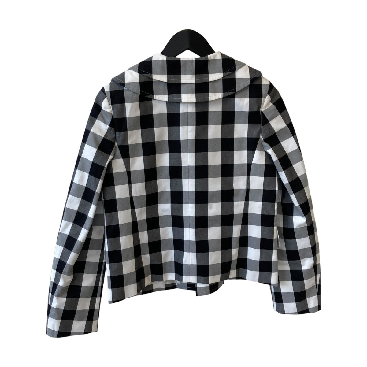 COMME des GARCONS ギンガムチェックジャケットNQ-J007-051 古着・中古-2枚目のアイテム画像