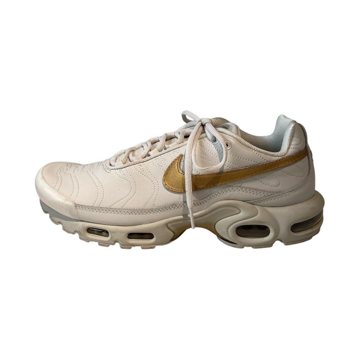 NIKE Air Max Plus Tiempo Phantom and Metallic GoldローカットスニーカーHV2541-001 古着・中古-2枚目のアイテム画像