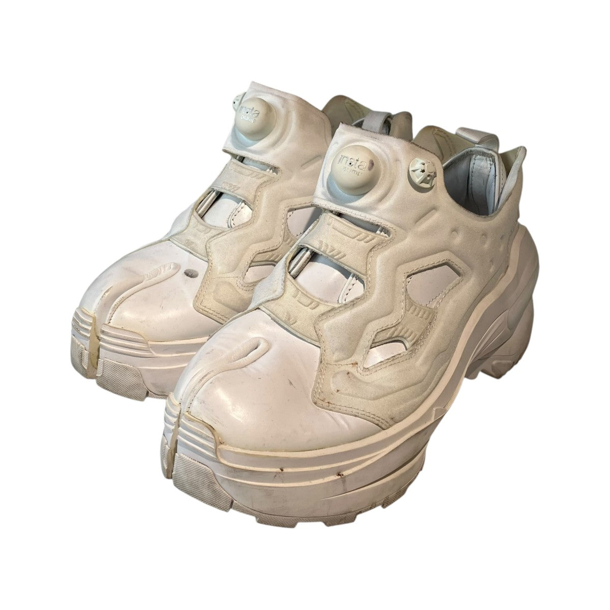 Maison Margiela×REEBOK Tabi Instapump Fury OxfordスニーカーH06542 古着・中古-1枚目のアイテム画像