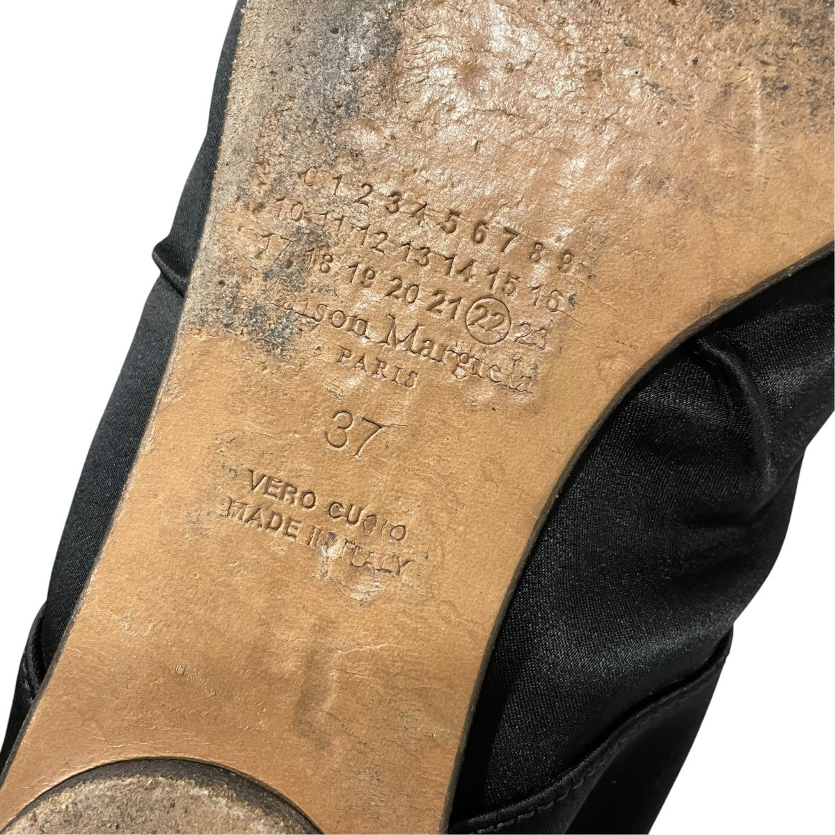 Maison Margiela TABIフラットシューズ 古着・中古-10枚目のアイテム画像