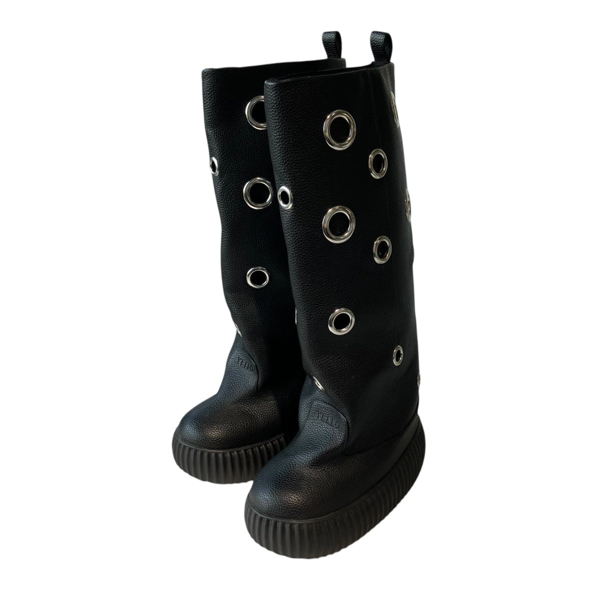 YELLO 24AWUNCHAINABLE LONG BOOTSロングブーツ 古着・中古-1枚目のアイテム画像
