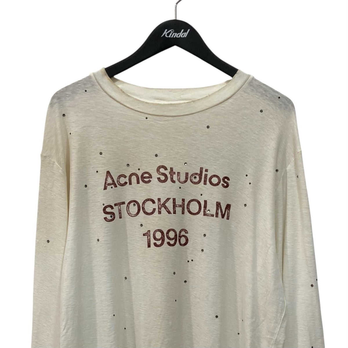 ACNE STUDIOS スタンプロゴ長袖TシャツSP-UX-TSHI000052 古着・中古-2枚目のアイテム画像