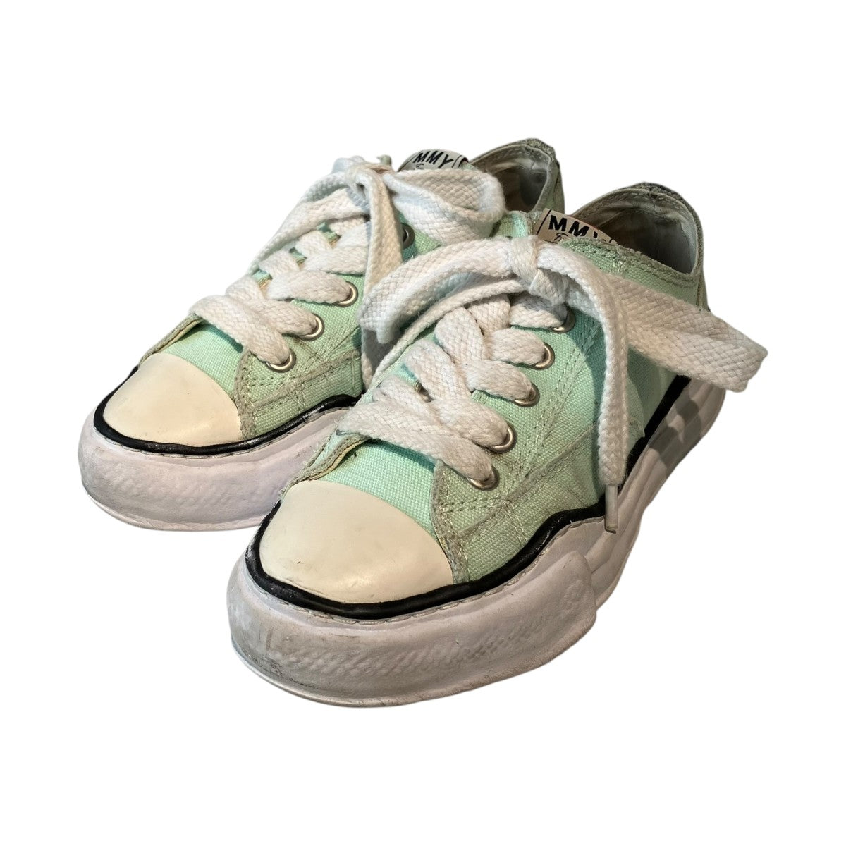 Maison MIHARA YASUHIRO PETERSON Original Sole Canvas Low Cut SneakerローカットスニーカーA01FW702 古着・中古-1枚目のアイテム画像