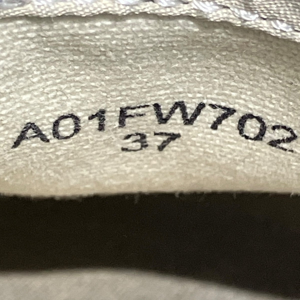 Maison MIHARA YASUHIRO PETERSON Original Sole Canvas Low Cut SneakerローカットスニーカーA01FW702 古着・中古-6枚目のアイテム画像