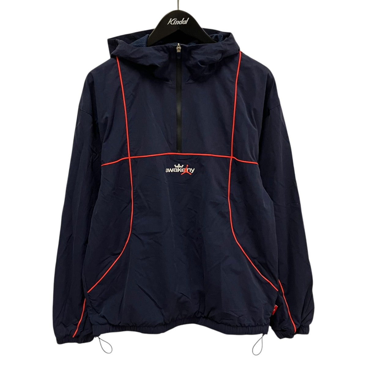 NIKE×AWAKE NY Track JacketナイロンジャケットIQ8403-410 古着・中古-1枚目のアイテム画像