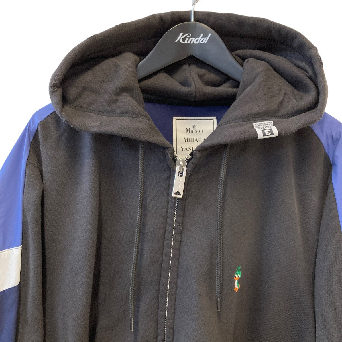 TRACK JACKET COMBINED PARKAジップパーカーA16PK571