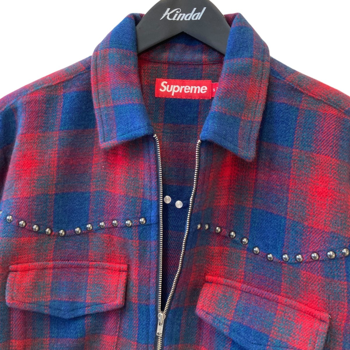 Supreme(シュプリーム) 25AWShadow Plaid Zip Up Shirtジップアップ