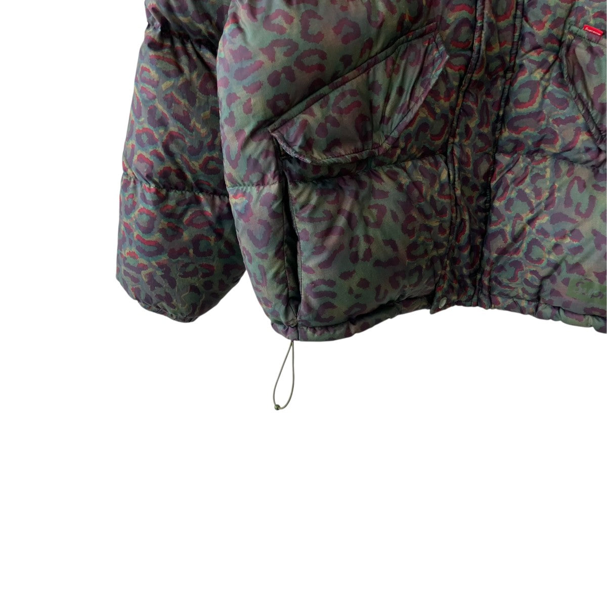 24AW700-Fill Down Lightweight Puffer Jacket Leopardダウンジャケット