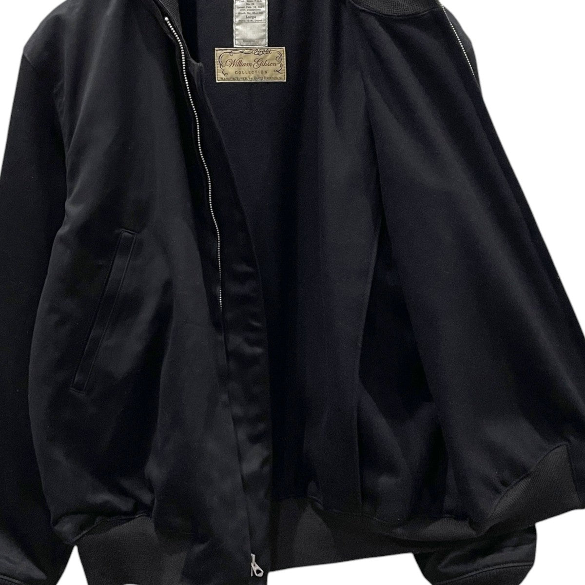 25AW ジップアップジャケット BLACK TANKERS SLASH POCKET ブラックタンカーススラッシュポケット BR15775