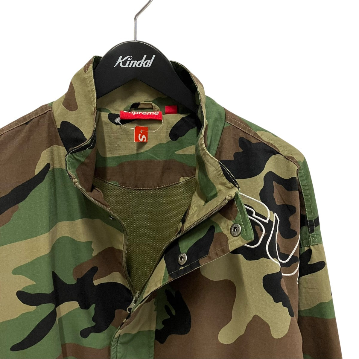 Spellout Embroidered Ripstop Track Jacketジャケット