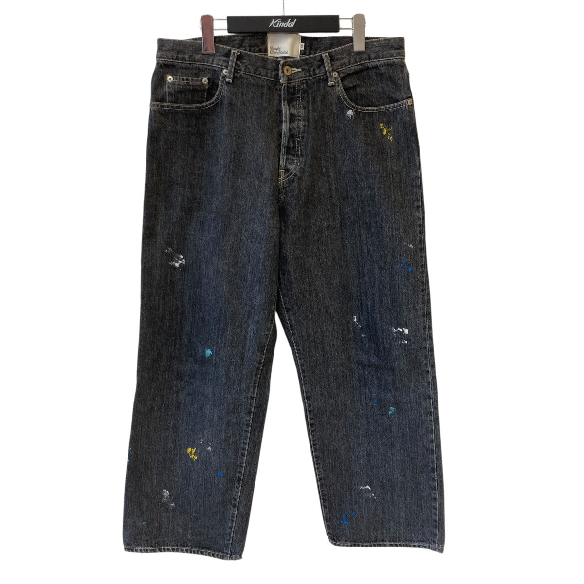 SIMPLY COMPLICATED BF JEANS ATELIER BLACKデニムパンツ25SS3015 古着・中古-1枚目のアイテム画像