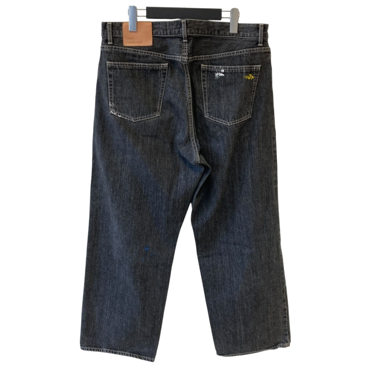 SIMPLY COMPLICATED BF JEANS ATELIER BLACKデニムパンツ25SS3015 古着・中古-2枚目のアイテム画像