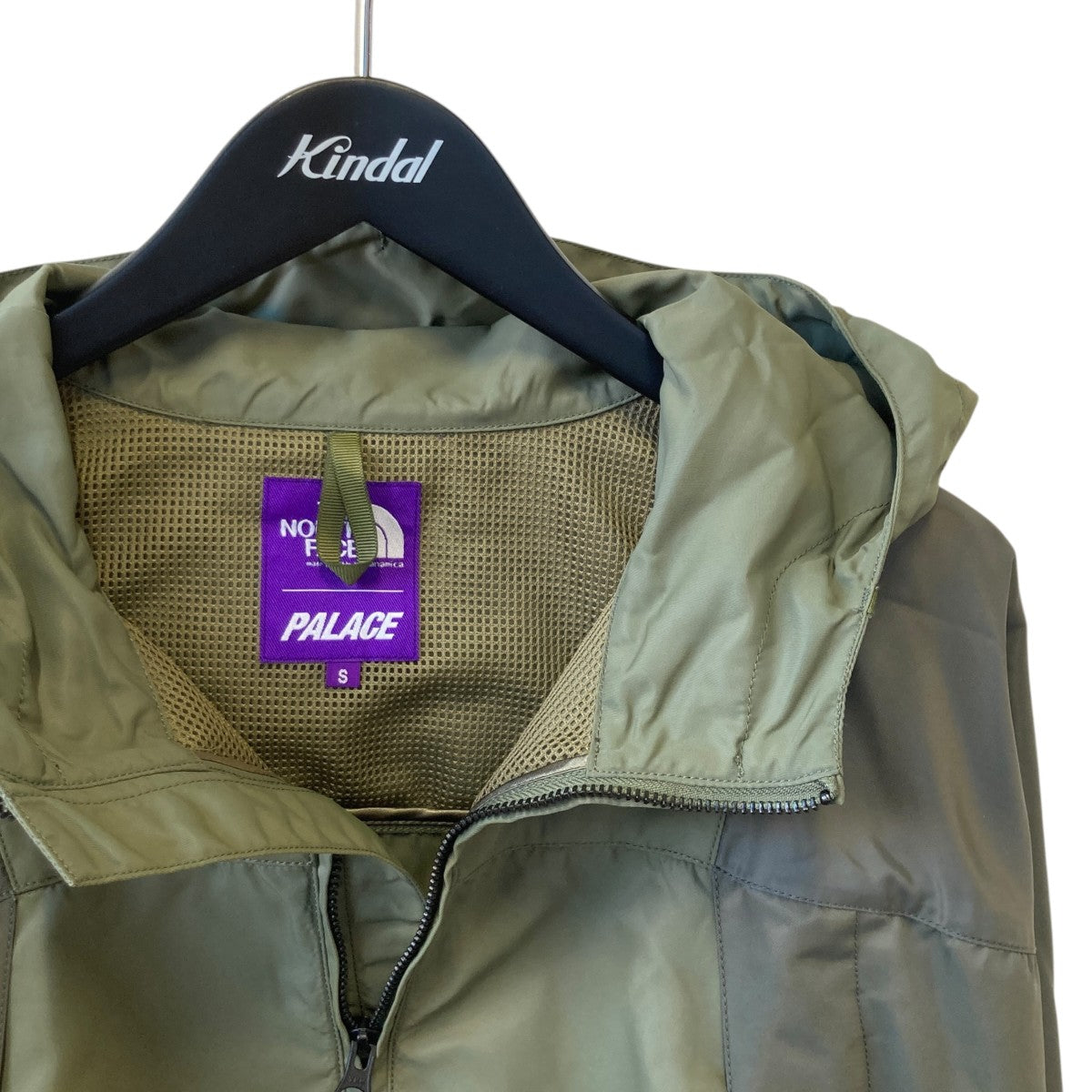 PALACE×THE NORTH FACE Purple Label Mountain Wind ParkaナイロンジャケットN25FA127 古着・中古-3枚目のアイテム画像