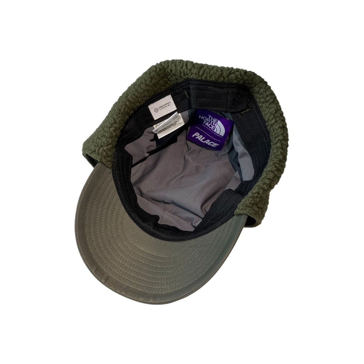 PALACE×THE NORTH FACE 25AWPurple Label WINDSTOPPER Field CapフライトキャップN25FP130 古着・中古-4枚目のアイテム画像