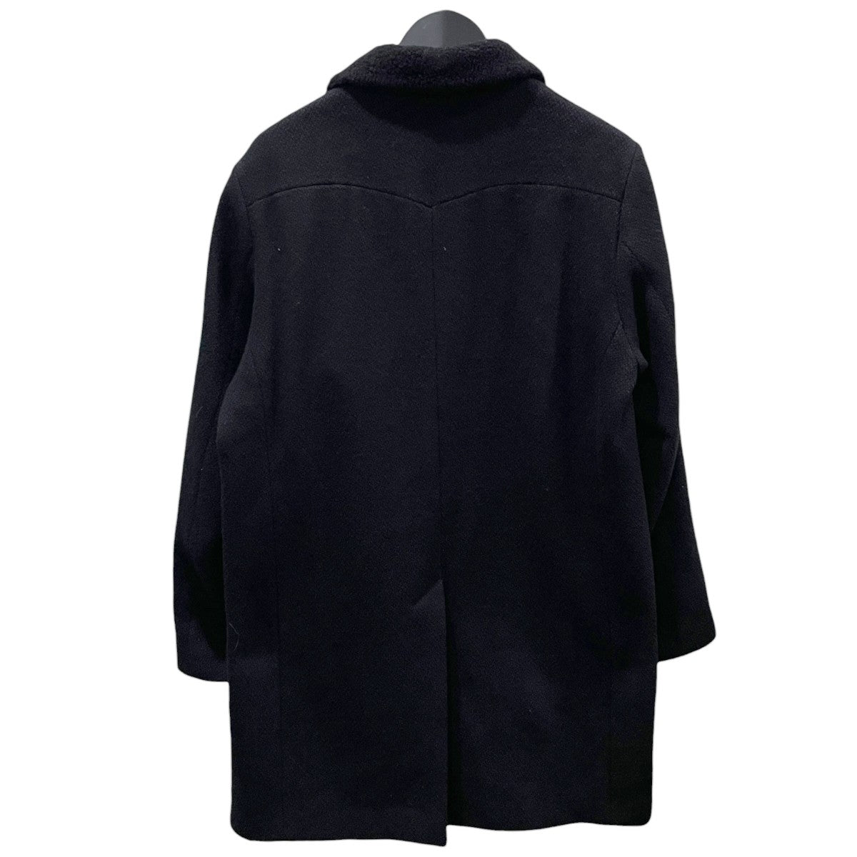 16AW ムートンラペルウールコート MOUTON LAPEL WOOL COAT 211126701