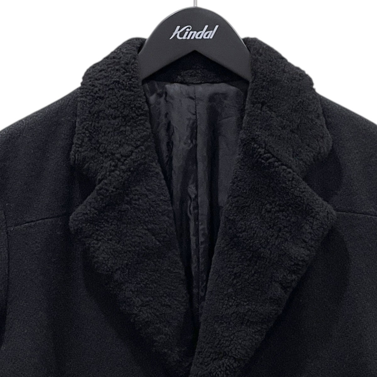 Rags McGREGOR(ラグスマクレガー) 16AW ムートンラペルウールコート