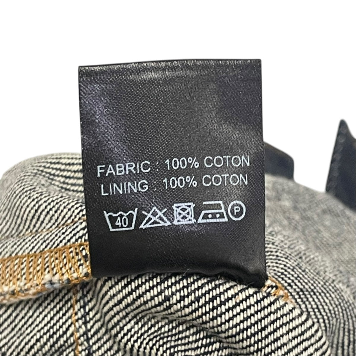 EGONLAB 26SSREFINED WIDE DENIMデニムパンツ 古着・中古-6枚目のアイテム画像