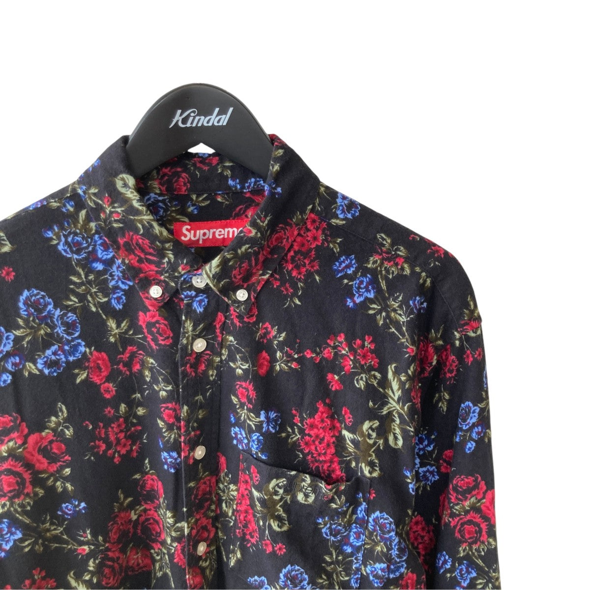 26SSFloral Flannel Shirt長袖シャツ