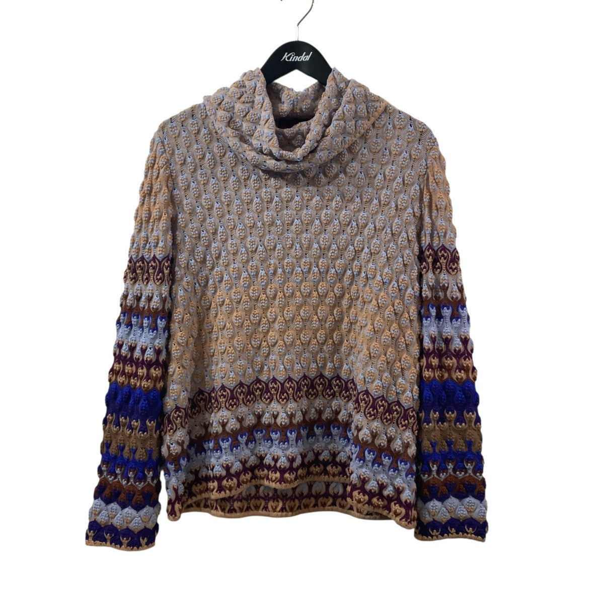 MISSONI タートルネックニット 古着・中古-1枚目のアイテム画像