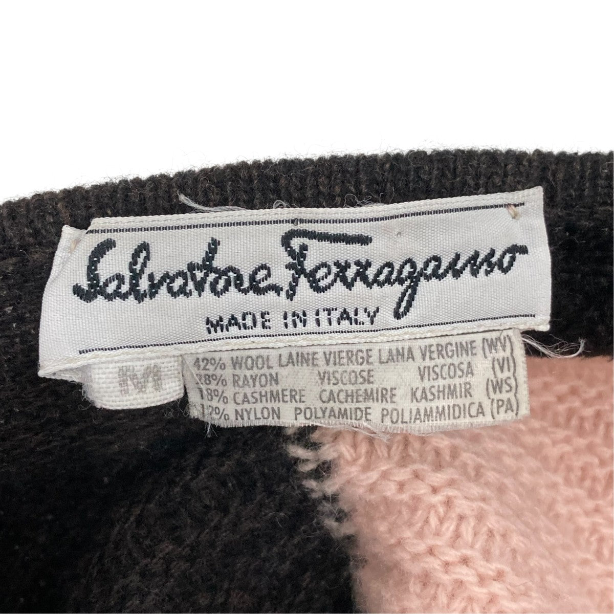 Salvatore Ferragamo ニット 古着・中古-10枚目のアイテム画像