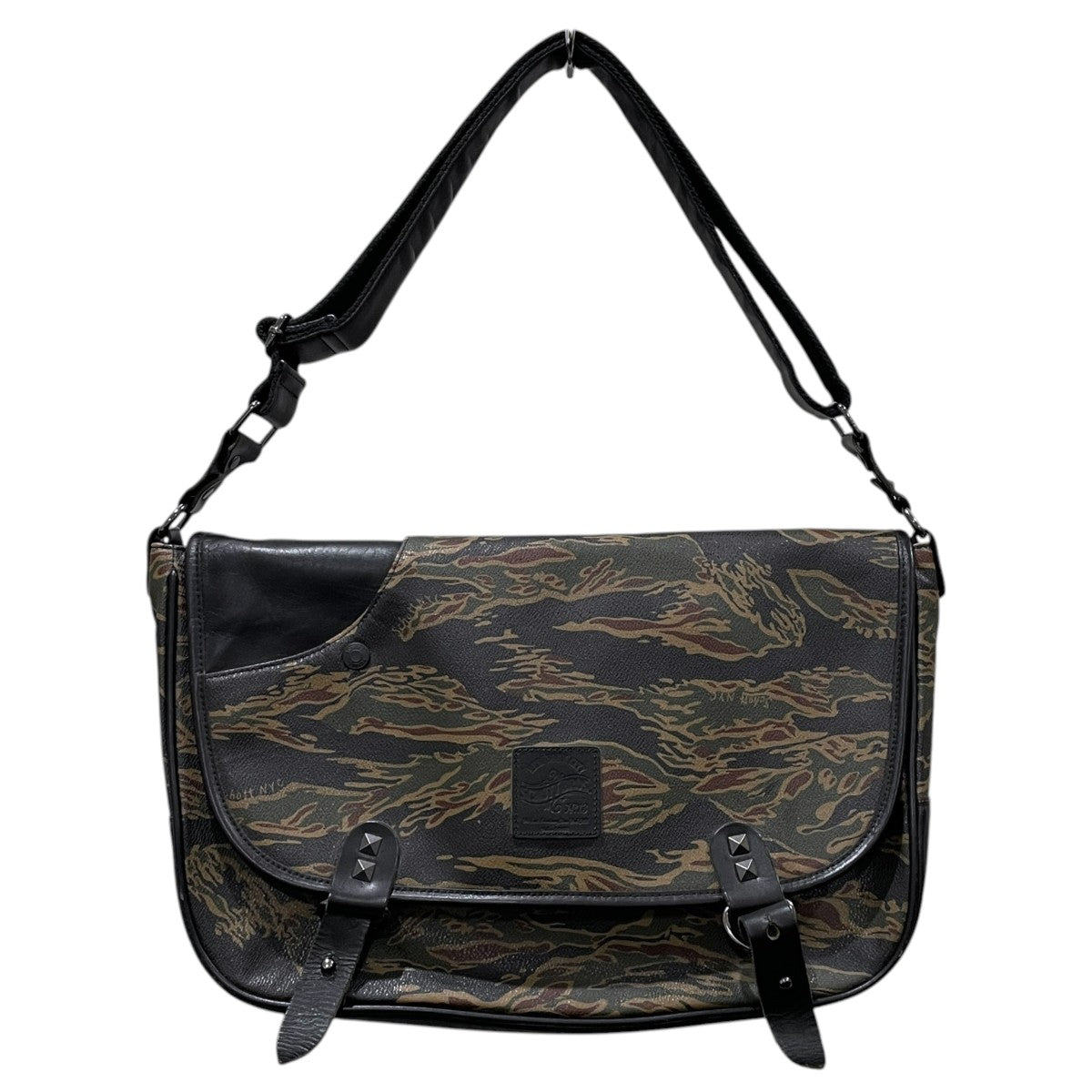 16AW カモフラ柄ショルダーバッグ TIGER CAMO RIDERS SHOULDER BAG タイガーカモ ライダース ショルダーバッグ 3179015
