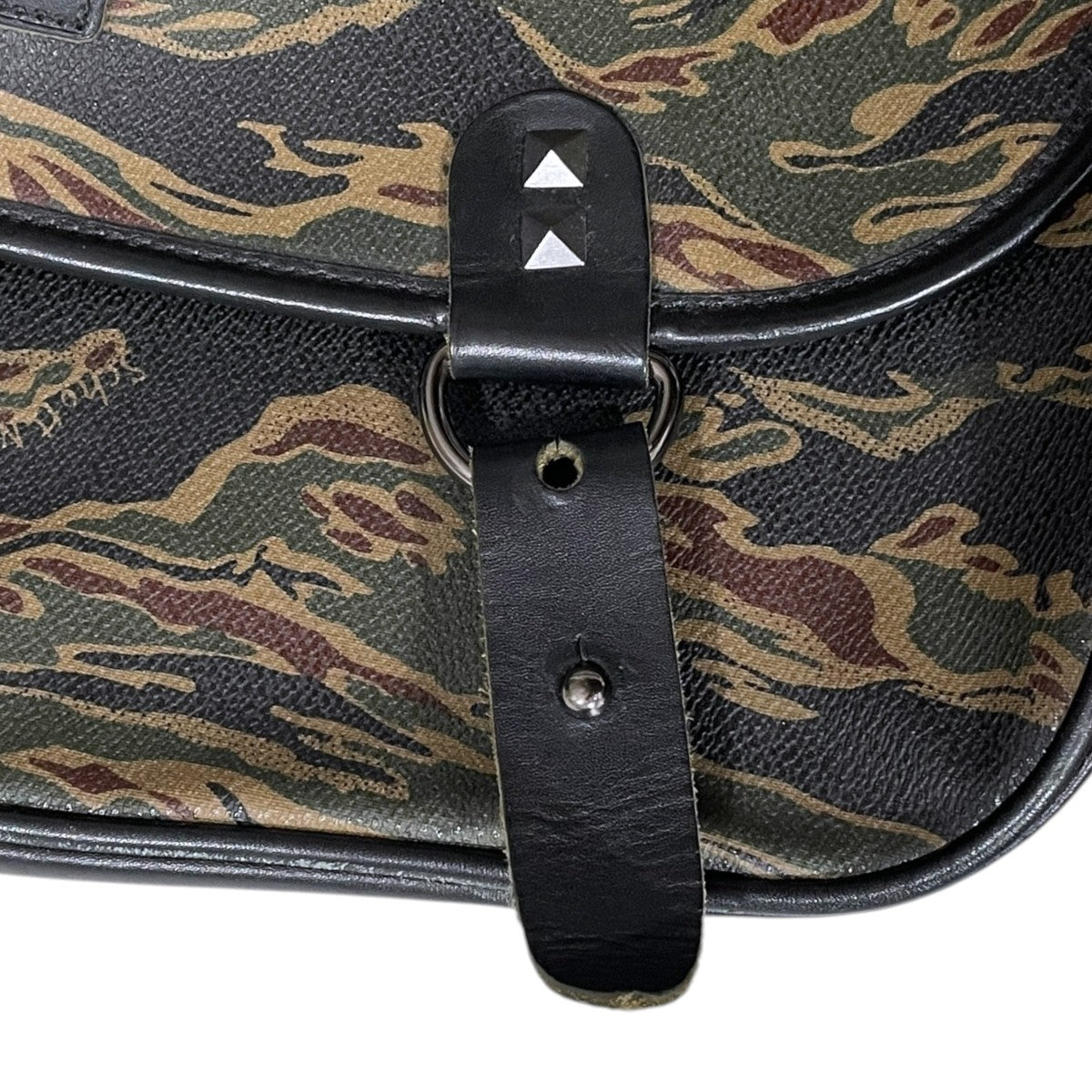 16AW カモフラ柄ショルダーバッグ TIGER CAMO RIDERS SHOULDER BAG タイガーカモ ライダース ショルダーバッグ 3179015