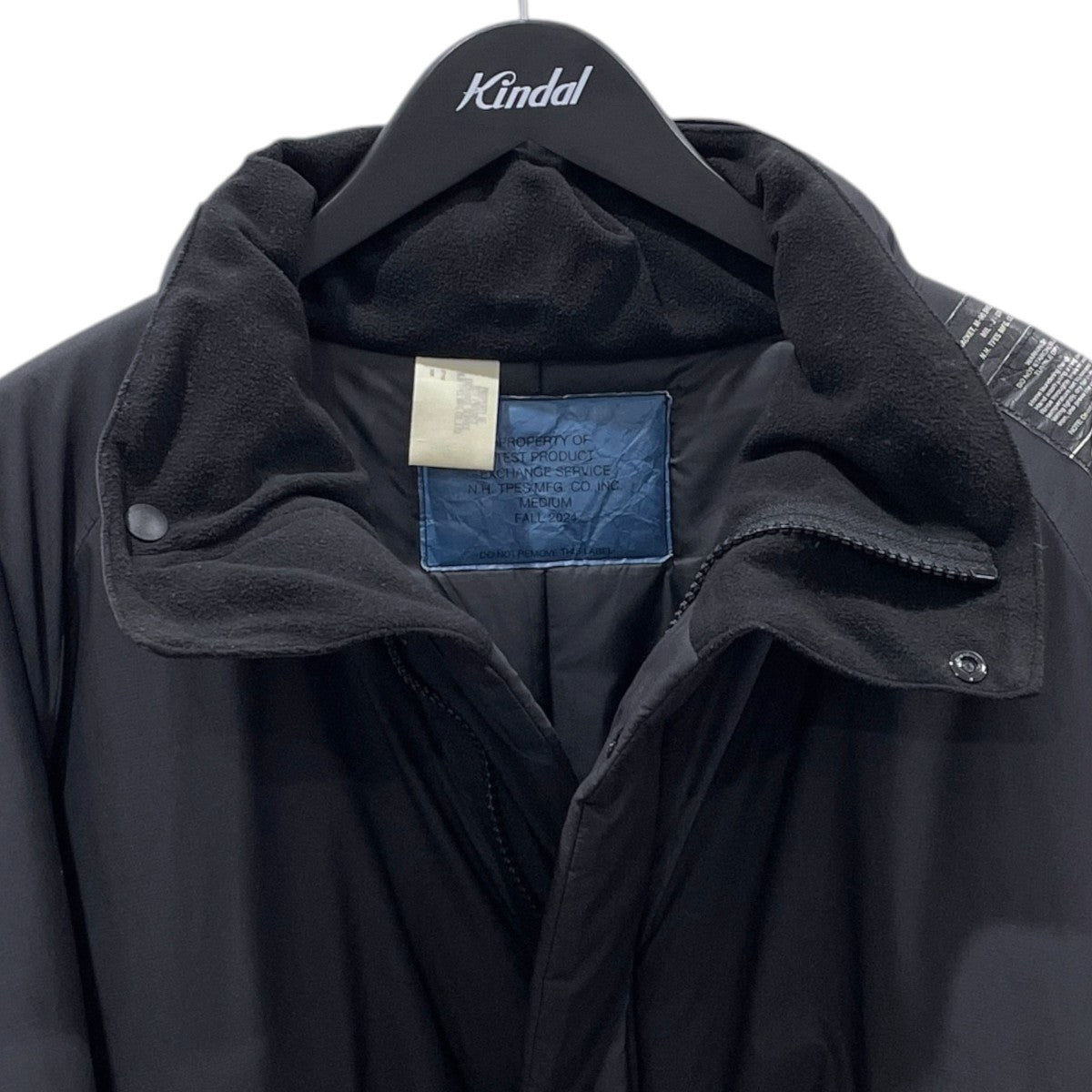 N．HOOLYWOOD 24AW 中綿コート HALF COAT ハーフコート 9242-BL01-001 古着・中古-3枚目のアイテム画像