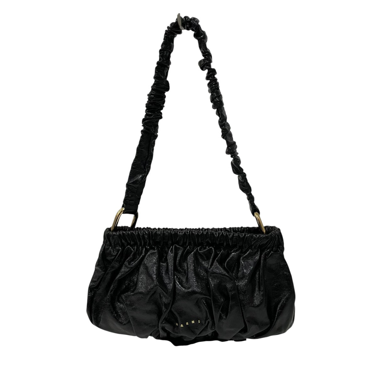 Ruched LeatherショルダーバッグSBMP0297U0