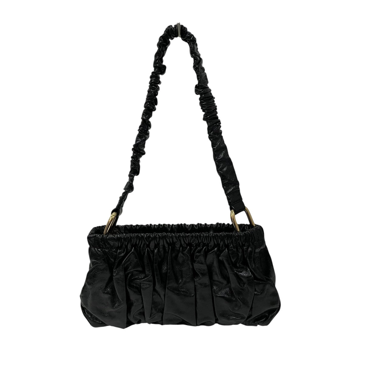 Ruched LeatherショルダーバッグSBMP0297U0