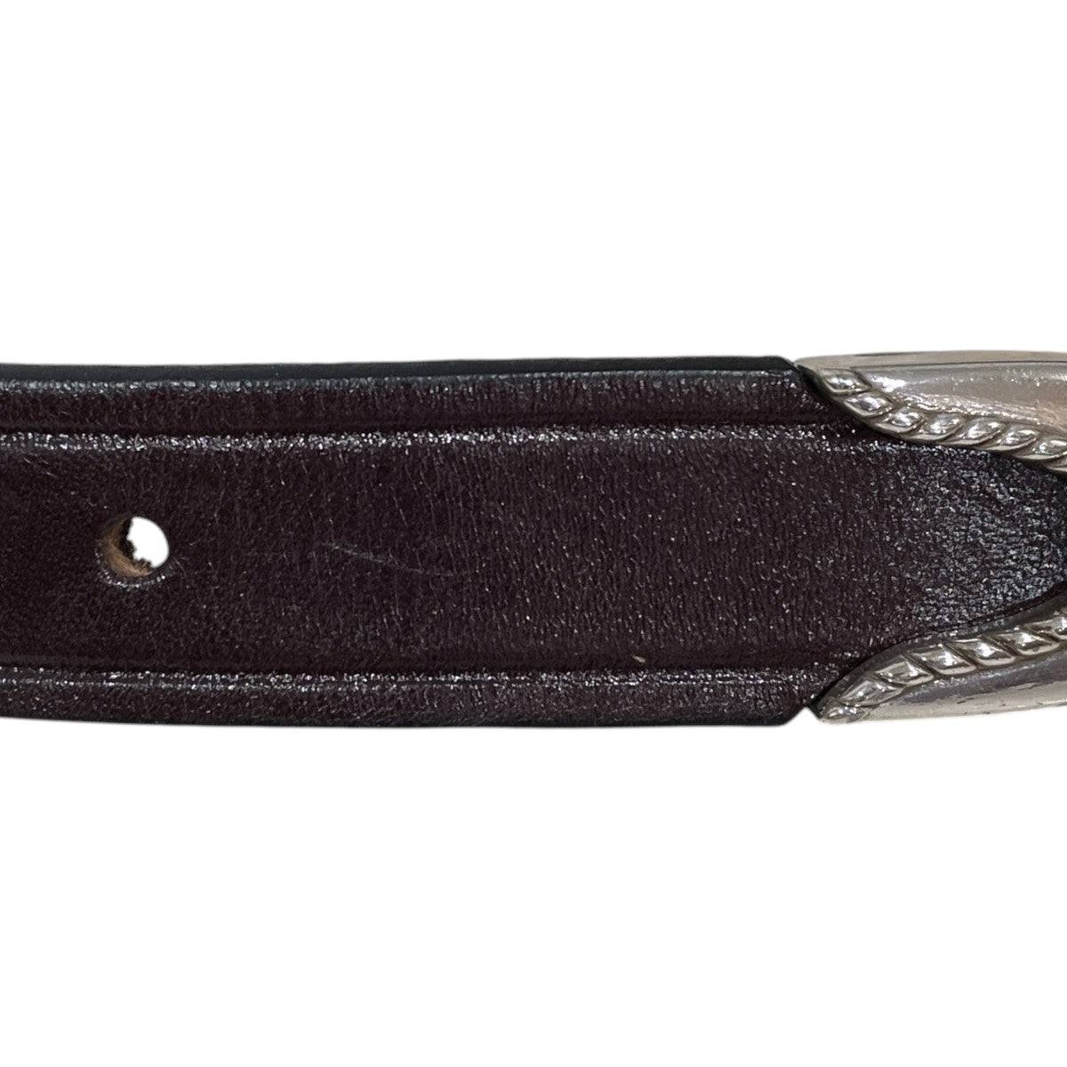 レザーベルト 3-PIECE SILVER BUCKLE BELT スリーピースシルバーバックルベルト 3092