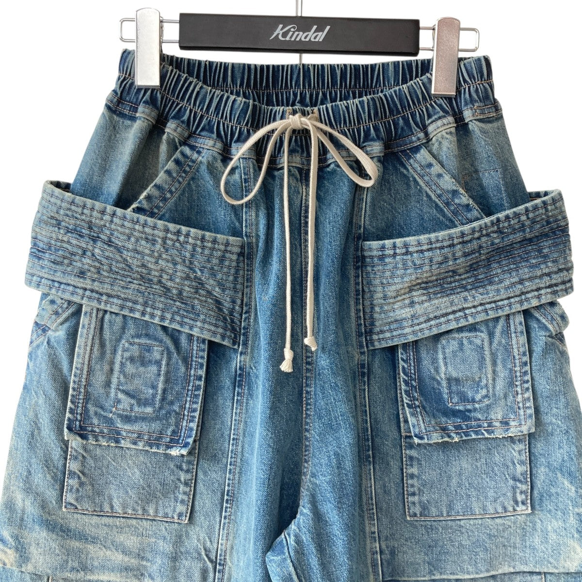CARGO DRAWSTRINGカーゴデニムパンツdu01f4394-dwb