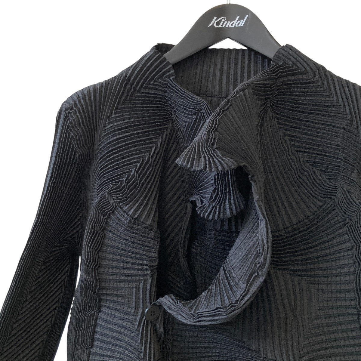 A-POC ABLE ISSEY MIYAKE TYPE-O 003プリーツ ジャケットAT53FD201 古着・中古-3枚目のアイテム画像