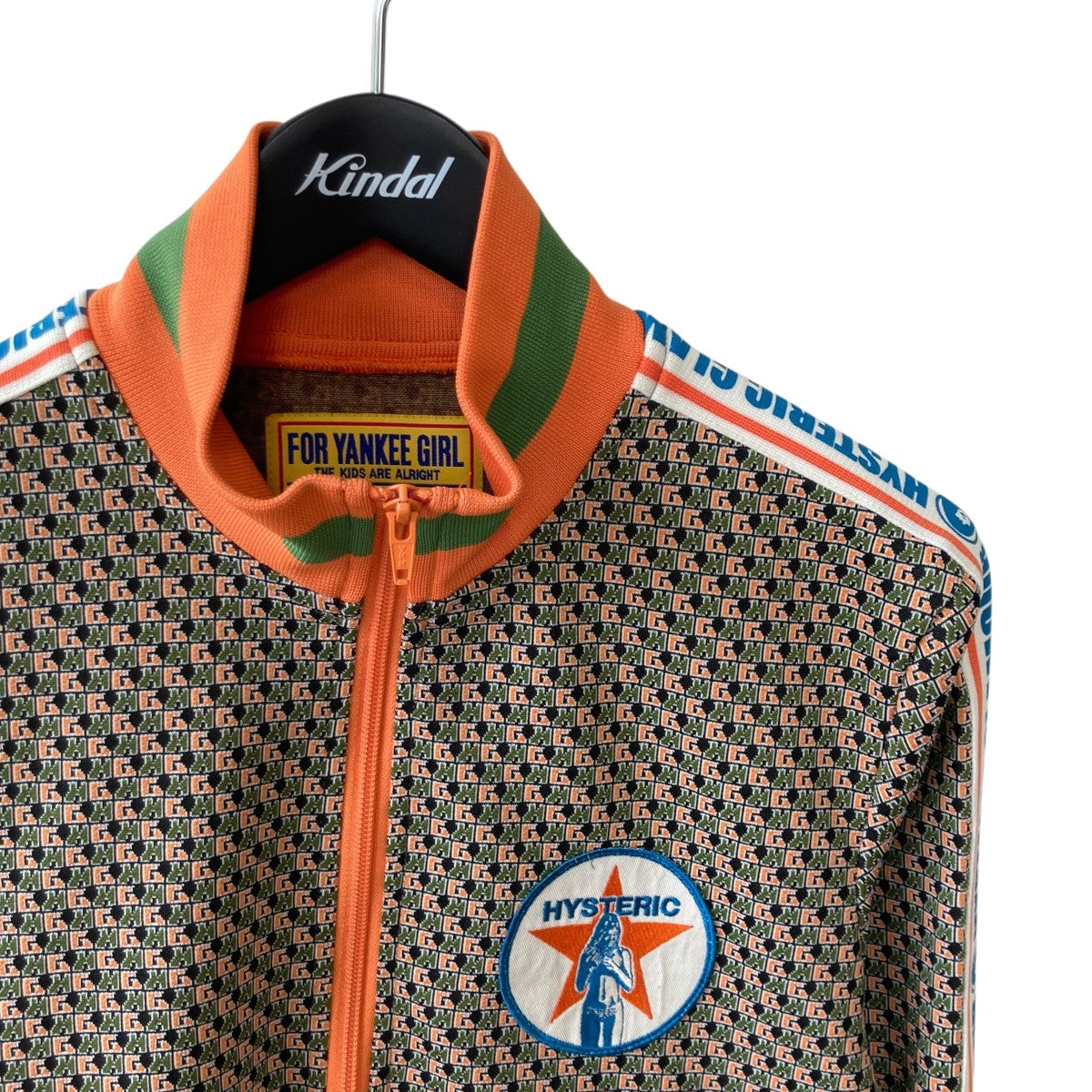 Hysteric Glamour HG MONOGRAMトラックジャケット01241AB01 古着・中古-3枚目のアイテム画像