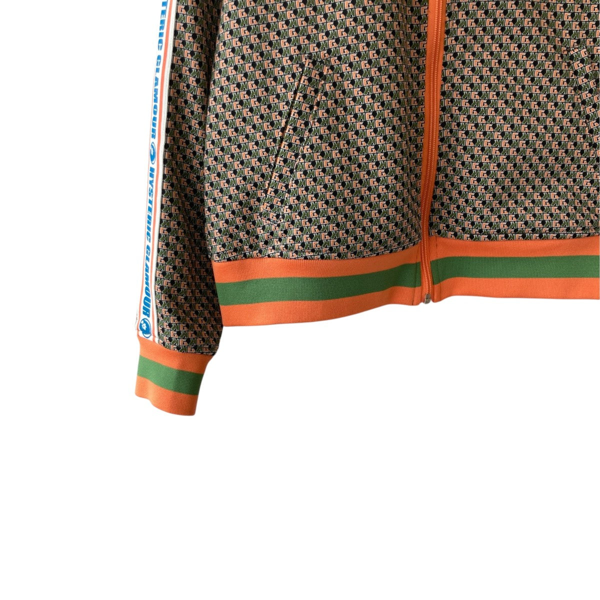 Hysteric Glamour HG MONOGRAMトラックジャケット01241AB01 古着・中古-4枚目のアイテム画像