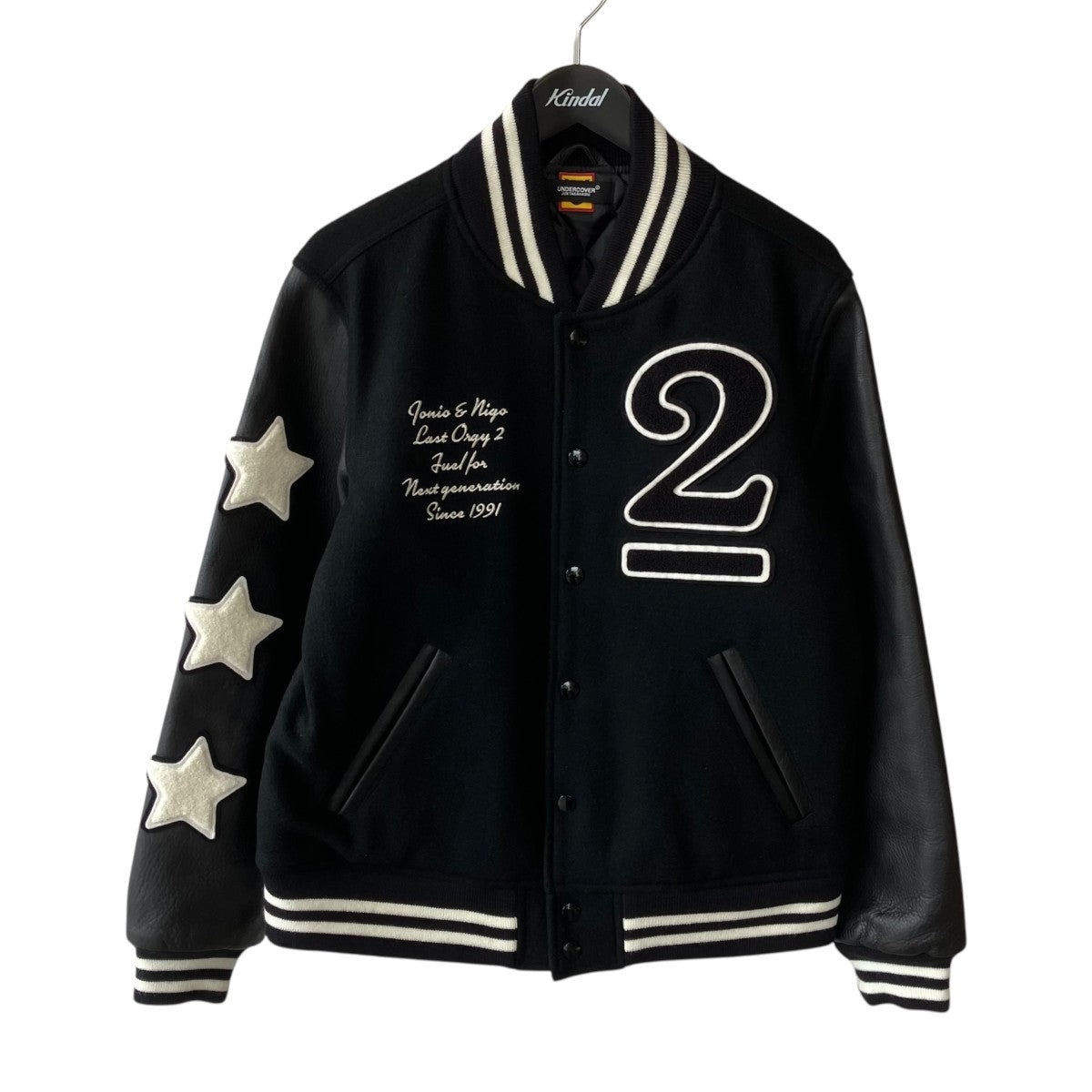 22AWVerdy LAST ORGY 2 VARSITY JACKETスタジャンUC2B7201