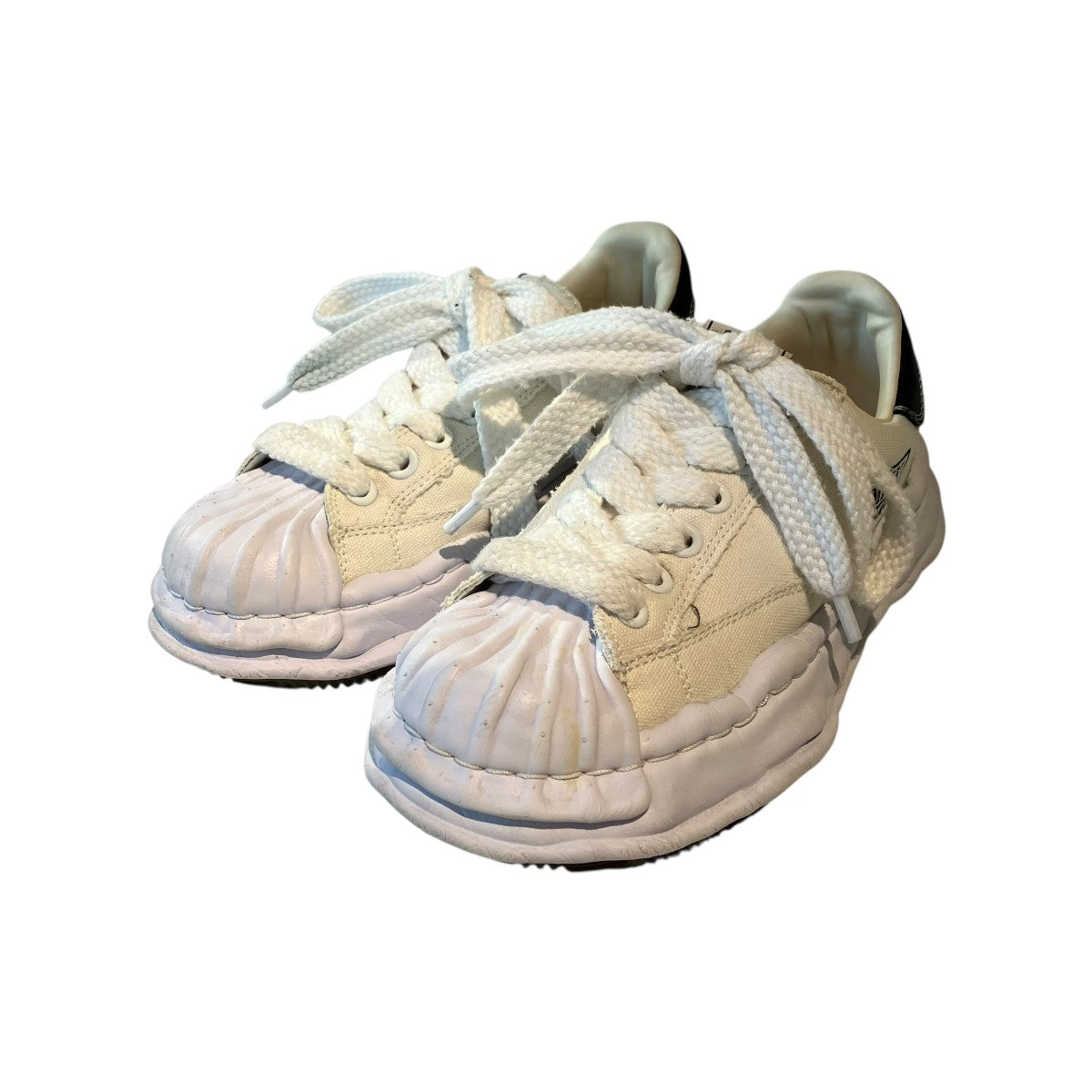 Maison MIHARA YASUHIRO BLAKEY OG Sole Canvas Low-top SneakerキャンバススニーカーA08FW735 古着・中古-1枚目のアイテム画像