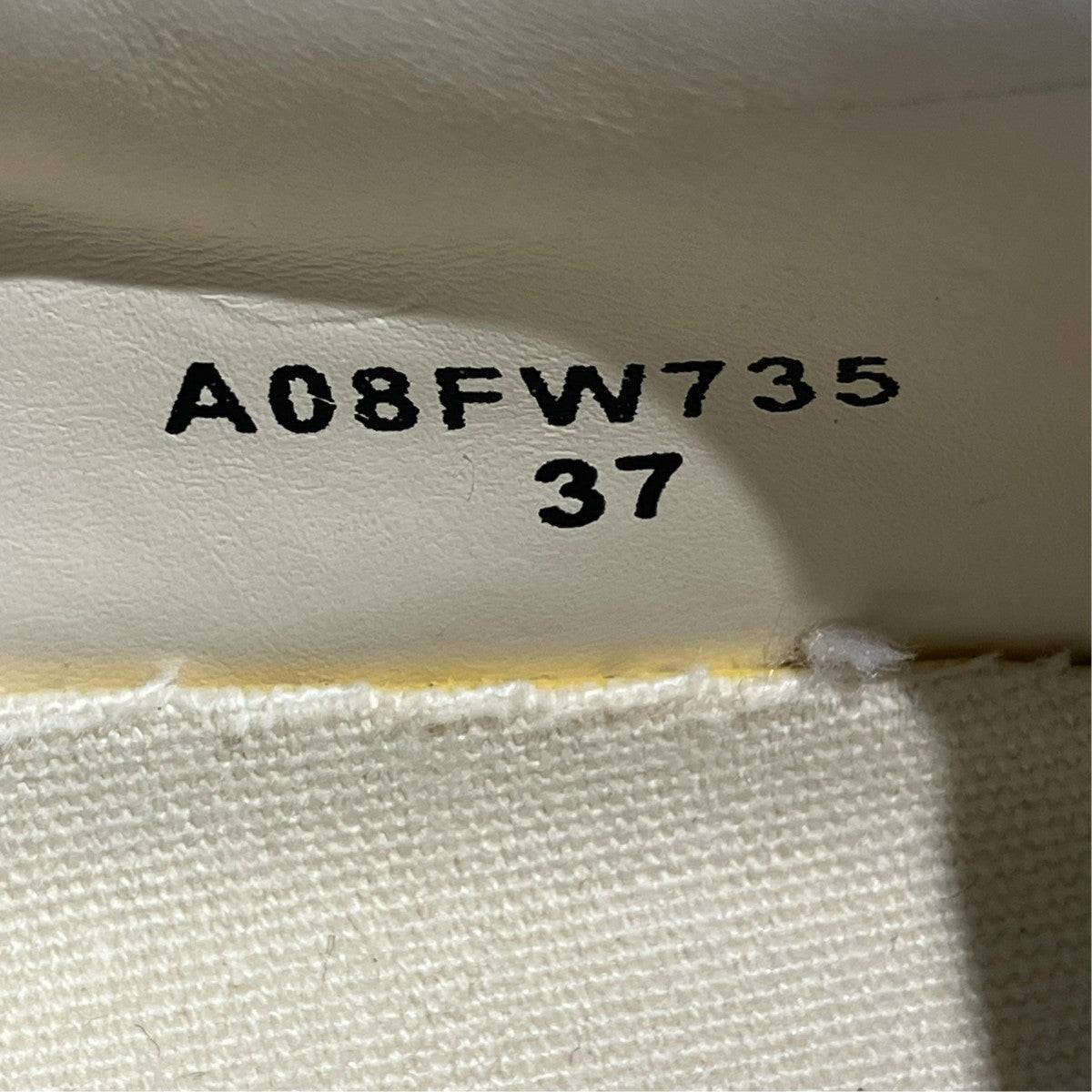 Maison MIHARA YASUHIRO BLAKEY OG Sole Canvas Low-top SneakerキャンバススニーカーA08FW735 古着・中古-6枚目のアイテム画像