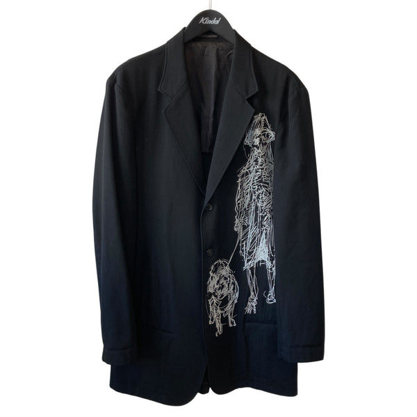 ヨウジヤマモトYohji Yamamoto HOMMEテーラードジャケット Yohji Yamamoto pour homme(ヨウジヤマモトプールオム) 16SSテーラード