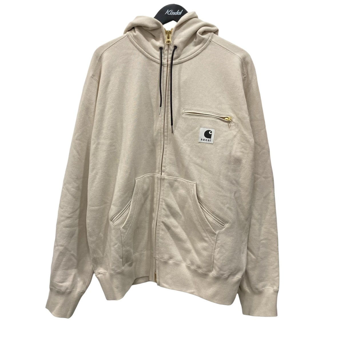 sacai 26SSジップパーカー26-01091S 古着・中古-1枚目のアイテム画像