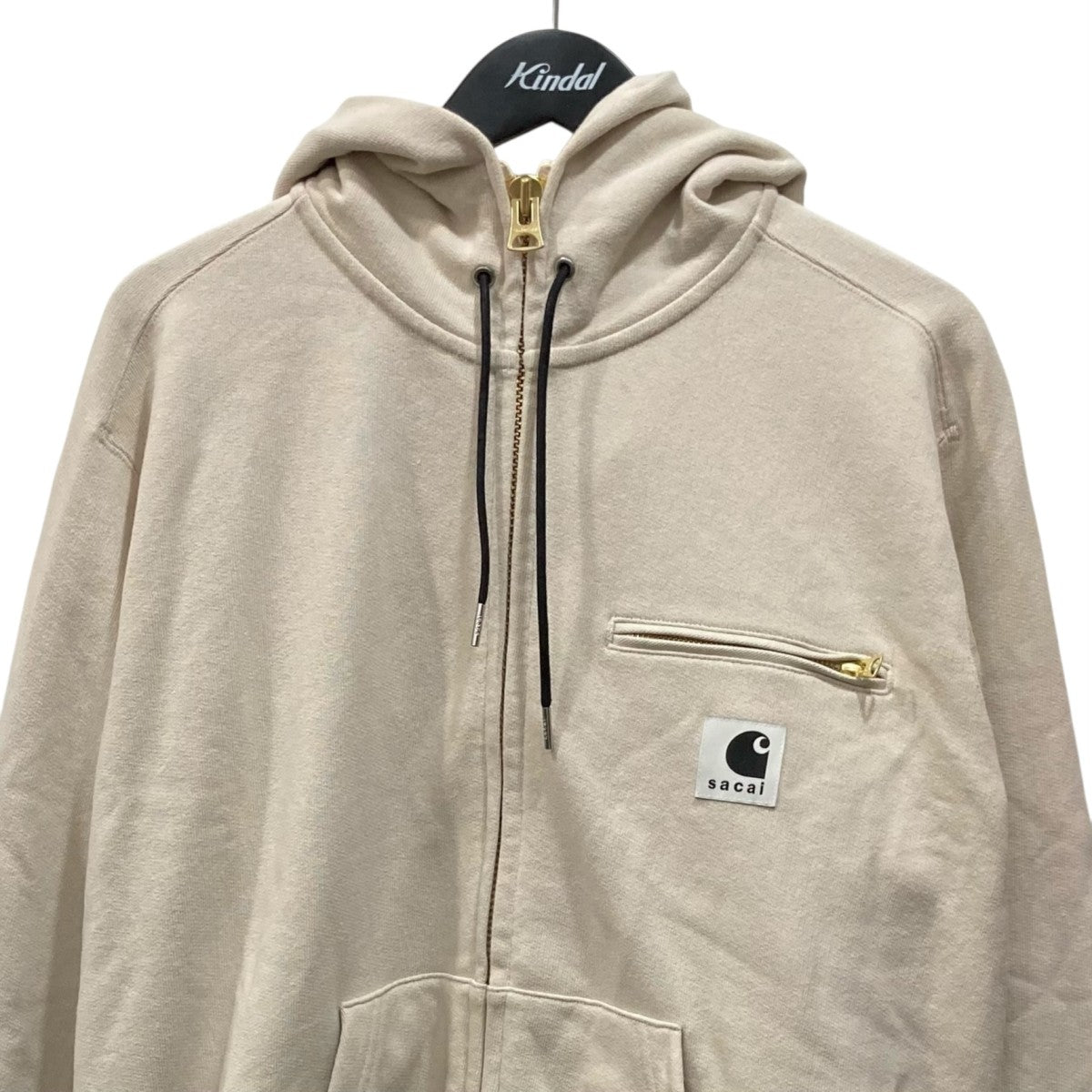 sacai 26SSジップパーカー26-01091S 古着・中古-2枚目のアイテム画像