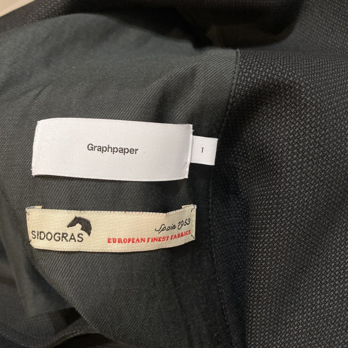 SPOT SIDOGRAS Melange Ponte Jacket ジャケット GM254-20049