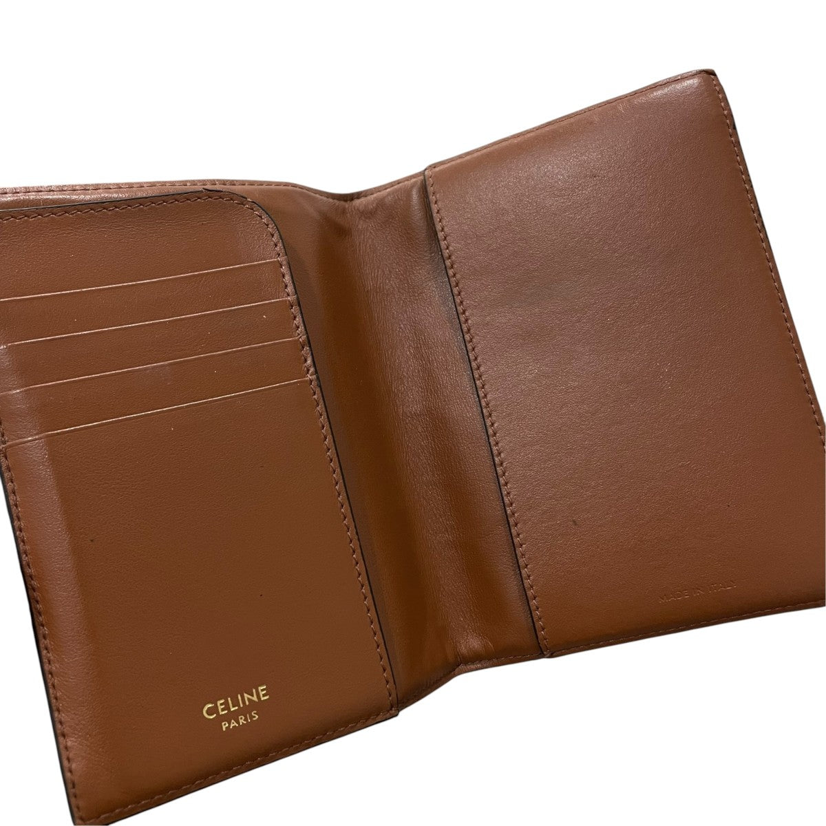 CELINE 2つ折り財布4M3432AK1 古着・中古-4枚目のアイテム画像
