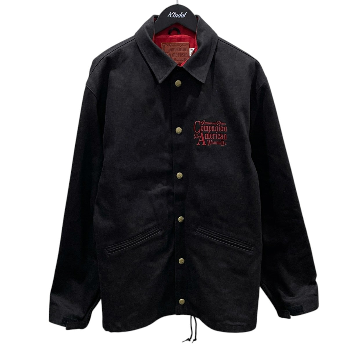 TROPHY CLOTHING×AMERICAN WANNABE ジェントルマンズホームコンパニオン コーチジャケット Gentleman’s Home Companion COACH JACKET 古着・中古-1枚目のアイテム画像