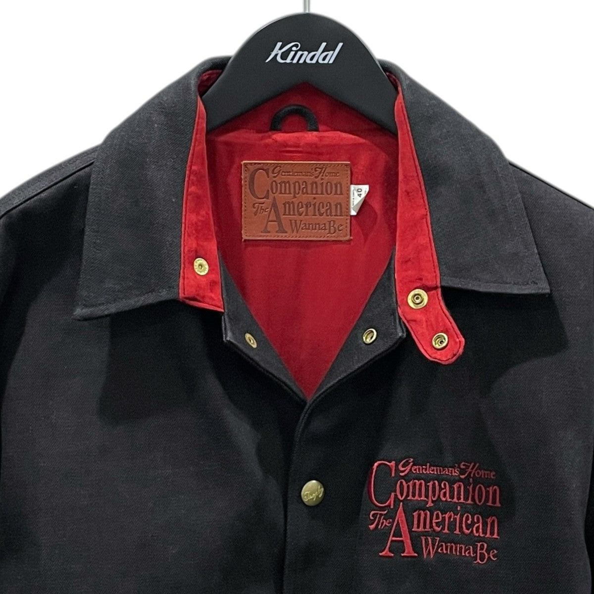 TROPHY CLOTHING×AMERICAN WANNABE ジェントルマンズホームコンパニオン コーチジャケット Gentleman’s Home Companion COACH JACKET 古着・中古-3枚目のアイテム画像