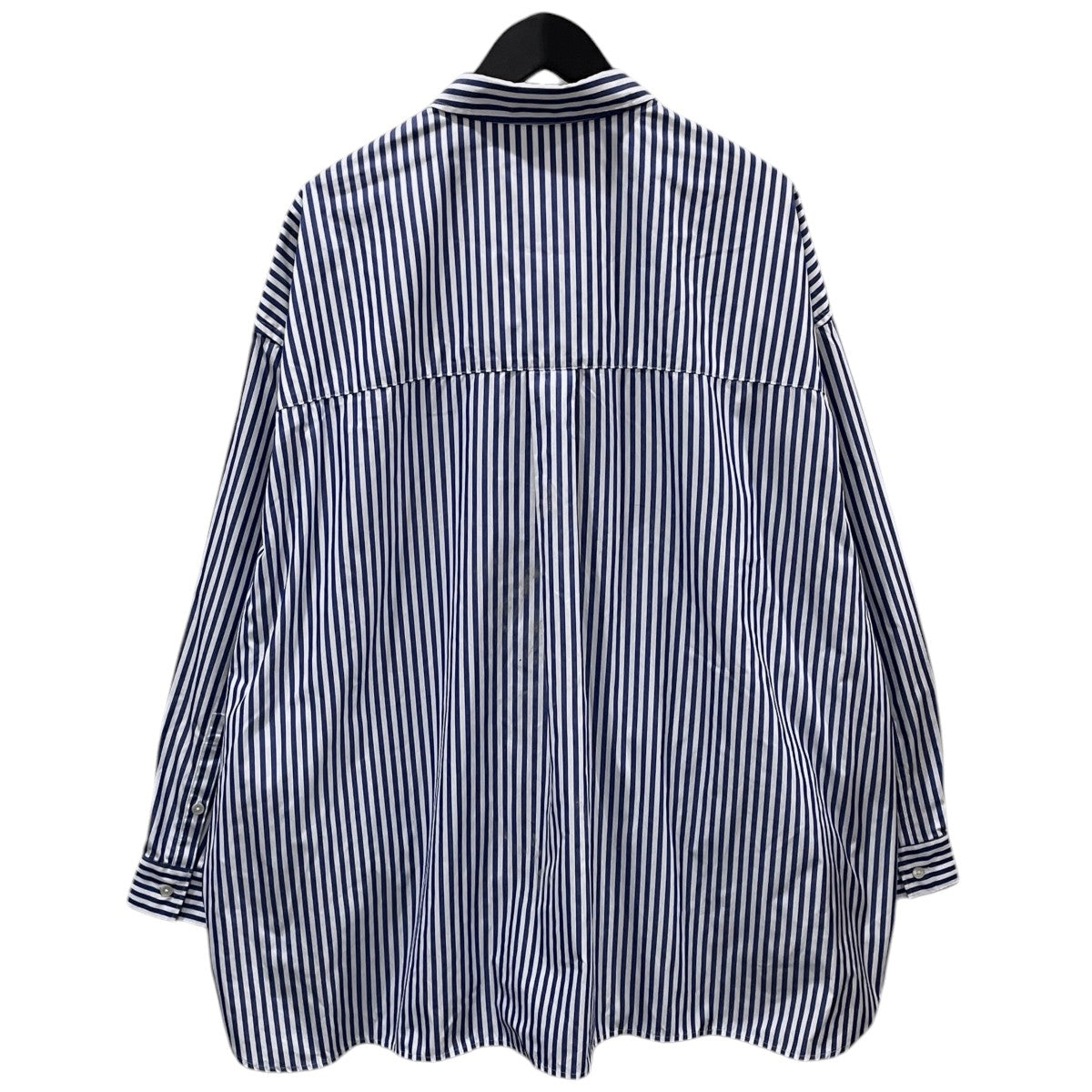 FreshService ストライプ柄長袖シャツ CORPORATE BLUE STRIPE REGULAR COLLAR SHIRT コーポレート ブルーストライプ レギュラーカラーシャツ FSW-22-SH_170 古着・中古-2枚目のアイテム画像